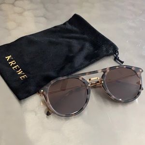 Krewe Gravier Tortoise Sunglasses